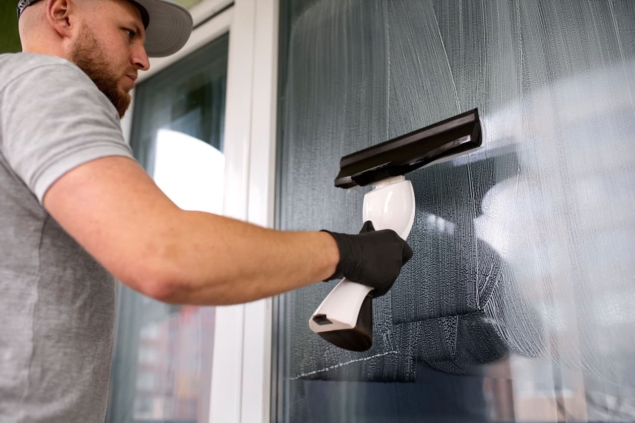 Professional window cleaning for London offices